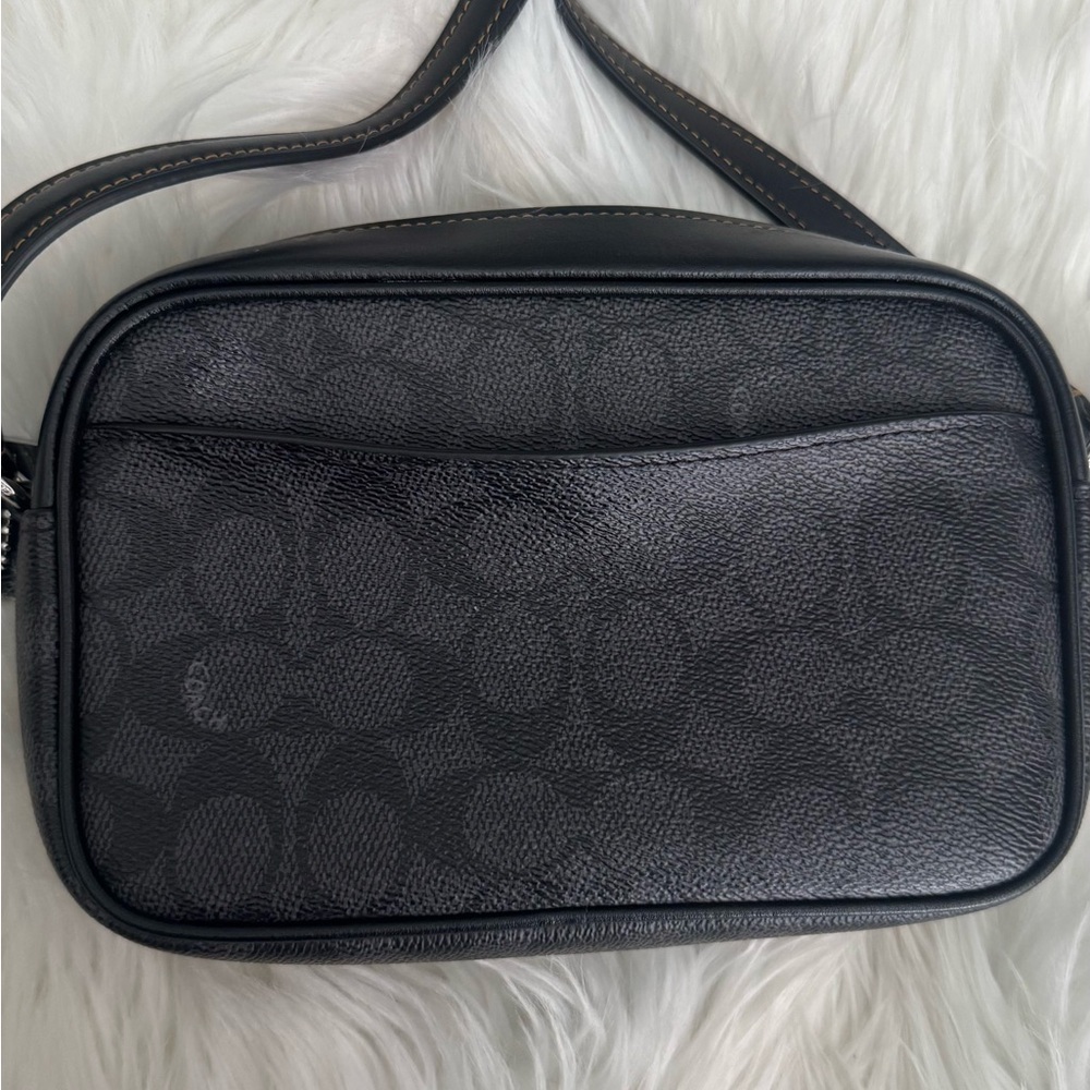 Coach Mini Jamie Camera Crossbody Bag Halloween Cat /w Moon - Picture 4 of 13